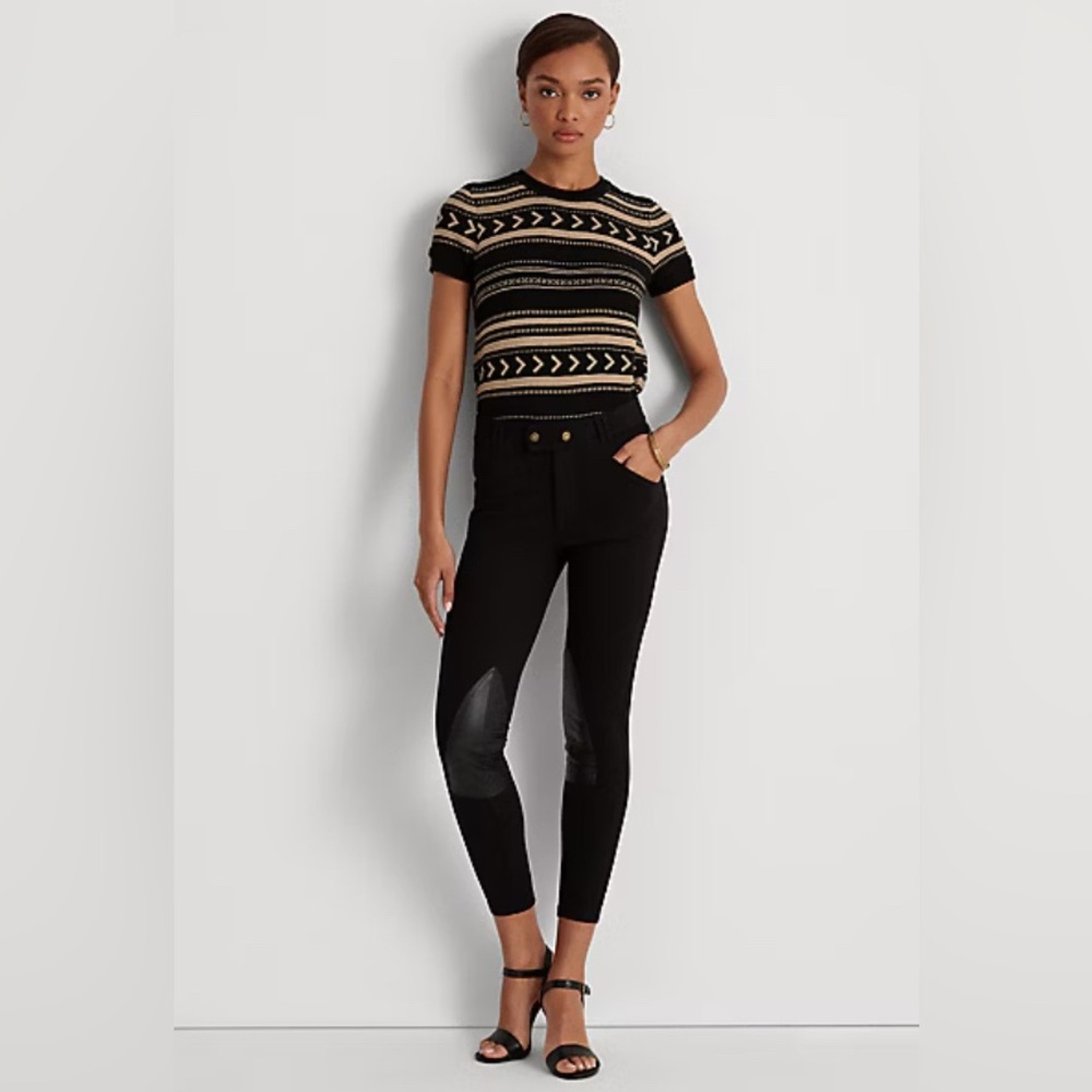 Lauren Ralph Lauren Ponte Riding Pant - Picture 7 of 9